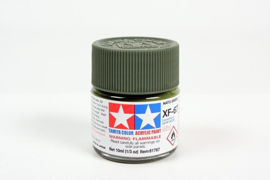Tamiya XF-67 Nato Green Mini